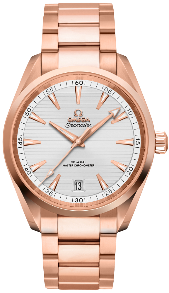 Omega Seamaster Aqua Terra Self winding Automatic Chronometer Silver Watch 22050412102001 