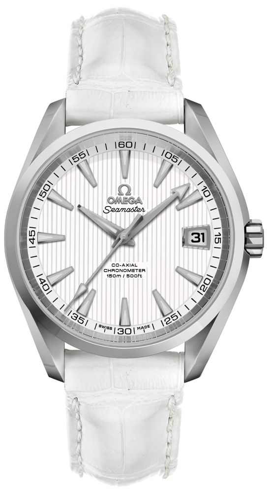Omega Seamaster Aqua Terra Self winding Automatic Chronometer Silver Mens Watch 23110392102001-WHTCD 