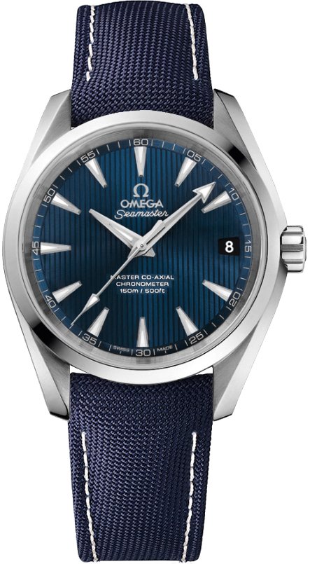 Omega Seamaster Aqua Terra Self winding Automatic Chronometer Blue Watch 23110392103002-BLUFD 
