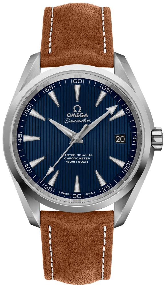 Omega Seamaster Aqua Terra Self Winding Automatic Blue Mens Watch 23110422103003-BRNLD 