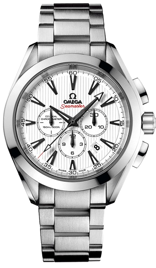 Omega Seamaster Aqua Terra Self winding Automatic Chronometer White Watch 23110445004001 