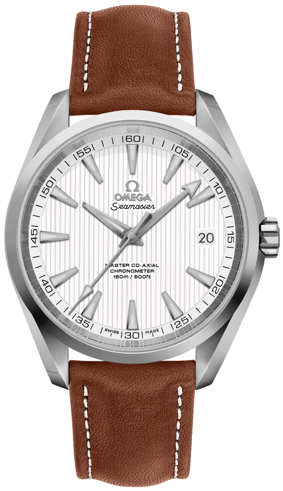Omega Seamaster Aqua Terra Self winding Automatic Chronometer Silver Mens Watch 23110422102003-BRNLD 