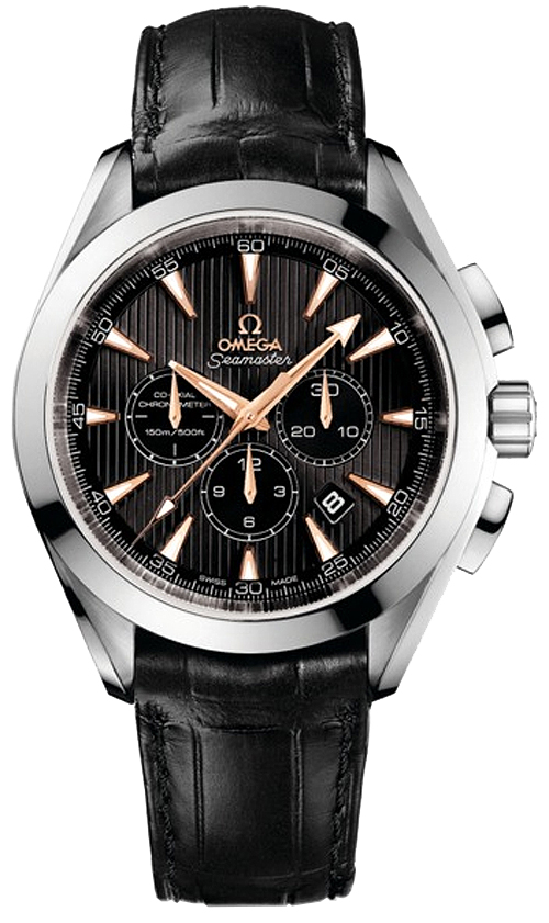Omega Seamaster Aqua Terra Self winding Automatic Chronometer Black Watch 23153445001001 