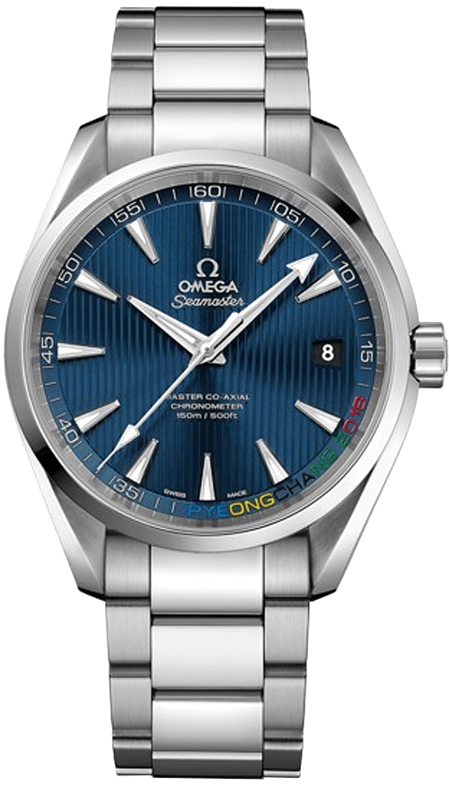 Omega Seamaster Self winding Automatic Chronometer Blue Watch 52210422103001 