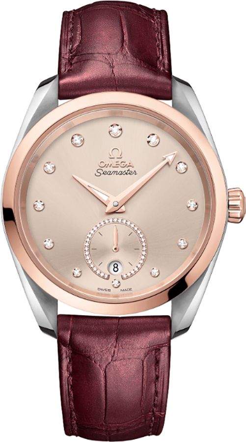 Omega Seamaster Aqua Terra Self Winding Automatic Beige Mens Watch 22023382059001 