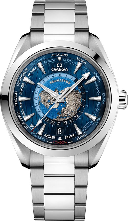 Omega Seamaster Aqua Terra Self Winding Automatic Blue Mens Watch 22010432203001 