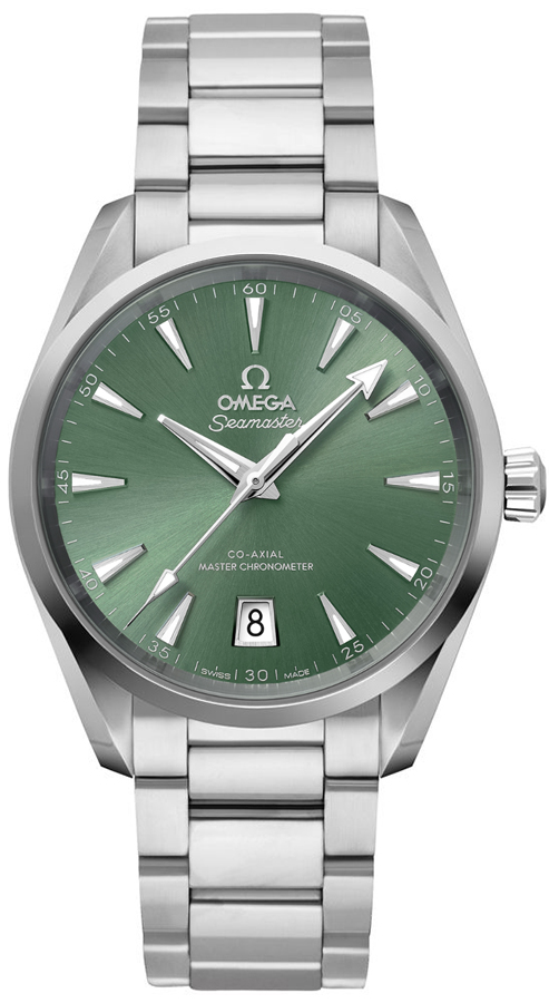Omega Seamaster Aqua Terra Self Winding Automatic Green Mens Watch 22010382010002 