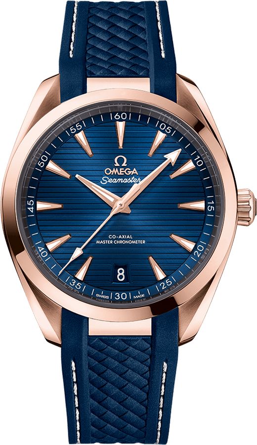 Omega Seamaster Aqua Terra Self Winding Automatic Blue Mens Watch 22052412103001 