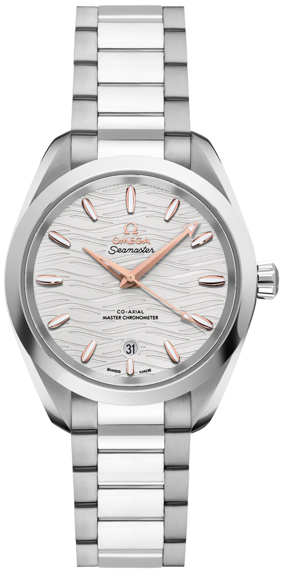 Omega Seamaster Aqua Terra Self winding Automatic Silver Ladies Watch 22010342002001 
