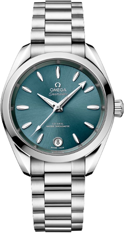 Omega Seamaster Aqua Terra Self Winding Automatic Green Ladies Watch 22010342010001 