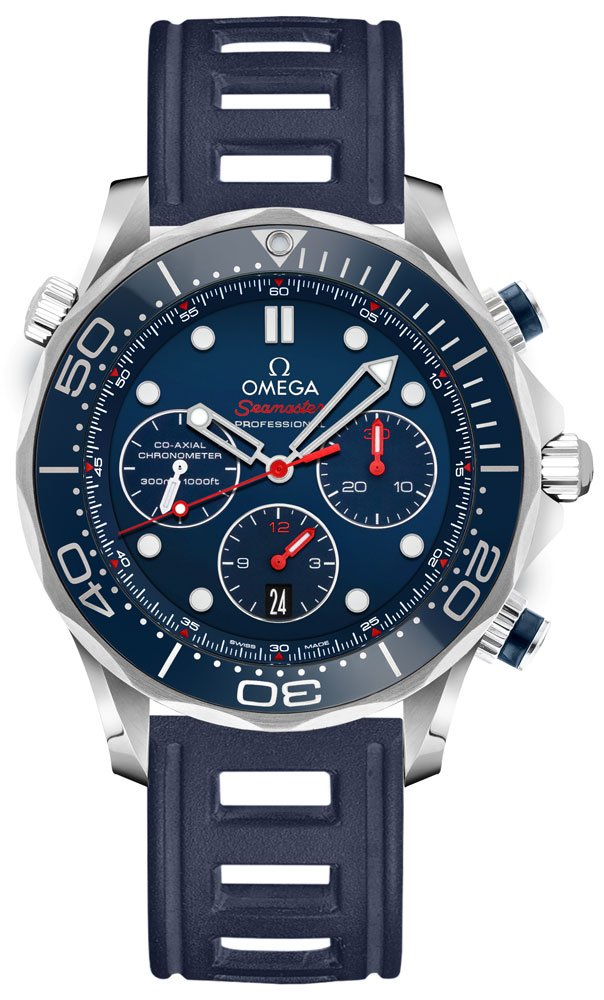 Omega Seamaster Self winding Automatic Blue Watch 21230425003001-BLURT 