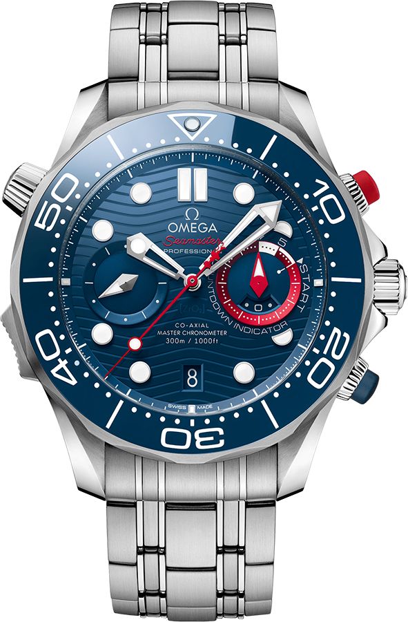 Omega Seamaster Self Winding Automatic Blue Mens Watch 21030445103002 