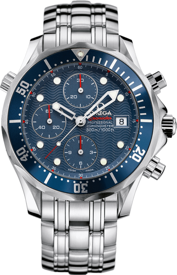 Omega Seamaster Self winding Automatic Blue Mens Watch 22258000 