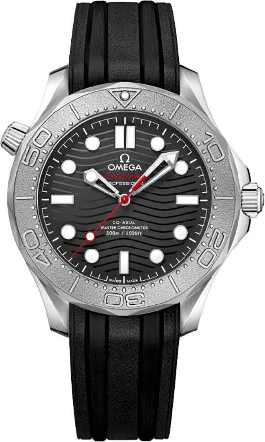 Omega Seamaster Self Winding Automatic Black Mens Watch 21032422001002 