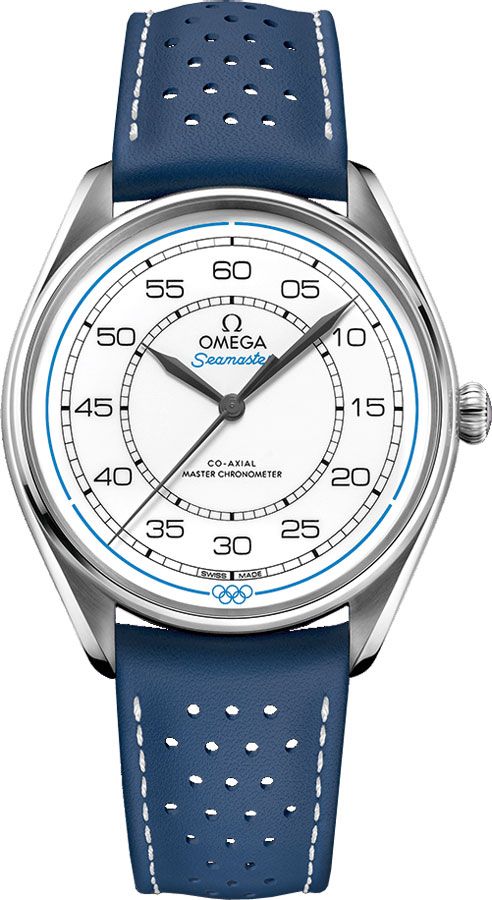 Omega Specialties Self winding Automatic Chronometer White Watch 52232402004001-OLYMPIC-SET 