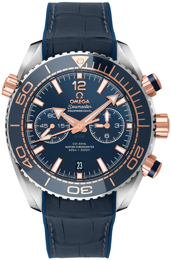 Omega Seamaster Planet Ocean 600M Self winding Automatic Blue Mens Watch 21523465103001 