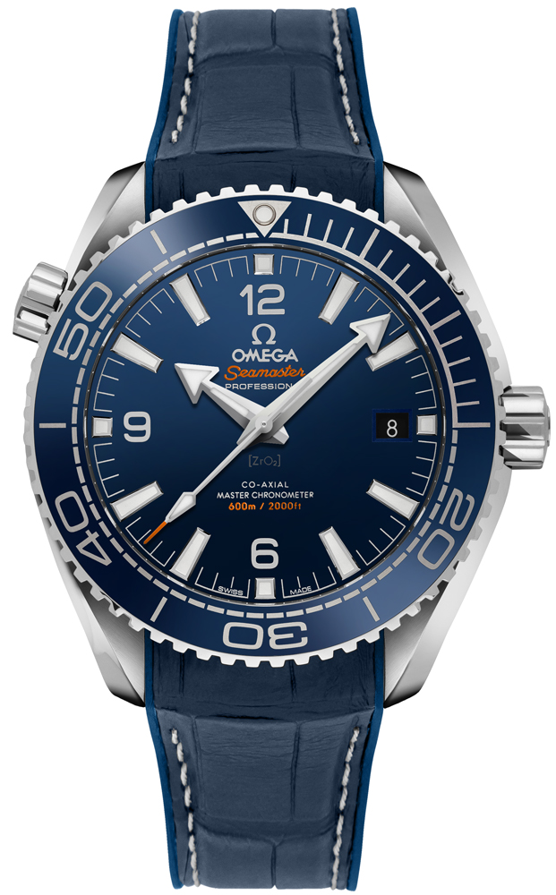 Omega Seamaster Planet Ocean 600M Self winding Automatic Chronometer Blue Mens Watch 21533442103001 