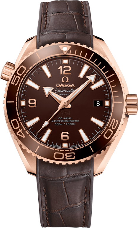 Omega Seamaster Planet Ocean 600M Self winding Automatic Brown Mens Watch 21563402013001 