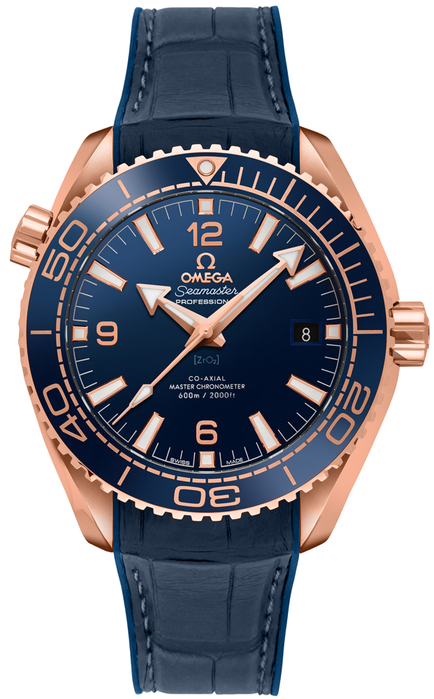 Omega Seamaster Planet Ocean 600M Self winding Automatic Chronometer Blue Watch 21563442103001 