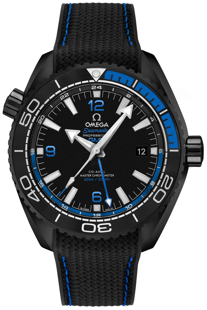 Omega Seamaster Planet Ocean 600M Self winding Automatic Chronometer Black Mens Watch 21592462201002 