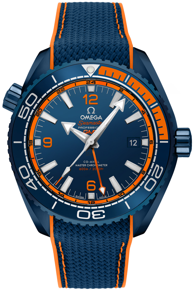 Omega Seamaster Planet Ocean 600M Self winding Automatic Blue Mens Watch 21592462203001 
