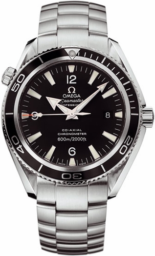 Omega Seamaster Planet Ocean 600M Self winding Automatic Black Mens Watch 22005000 