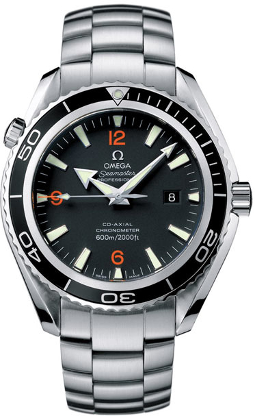 Omega Seamaster Planet Ocean 600M Self winding Automatic Chronometer Black Mens Watch 22015100 