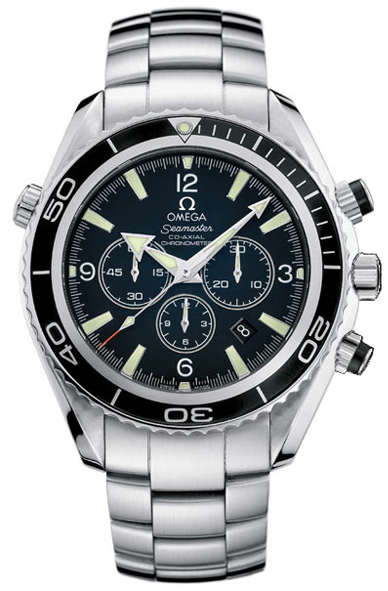 Omega Seamaster Planet Ocean 600M Self winding Automatic Chronometer Black Watch 22105000 