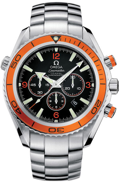 Omega Seamaster Planet Ocean 600M Self winding Automatic Chronometer Black Mens Watch 22185000 