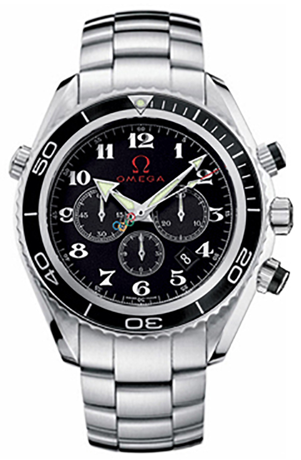Omega Seamaster Planet Ocean 600M Self winding Automatic Chronometer Black Watch 22232465001001-SS 