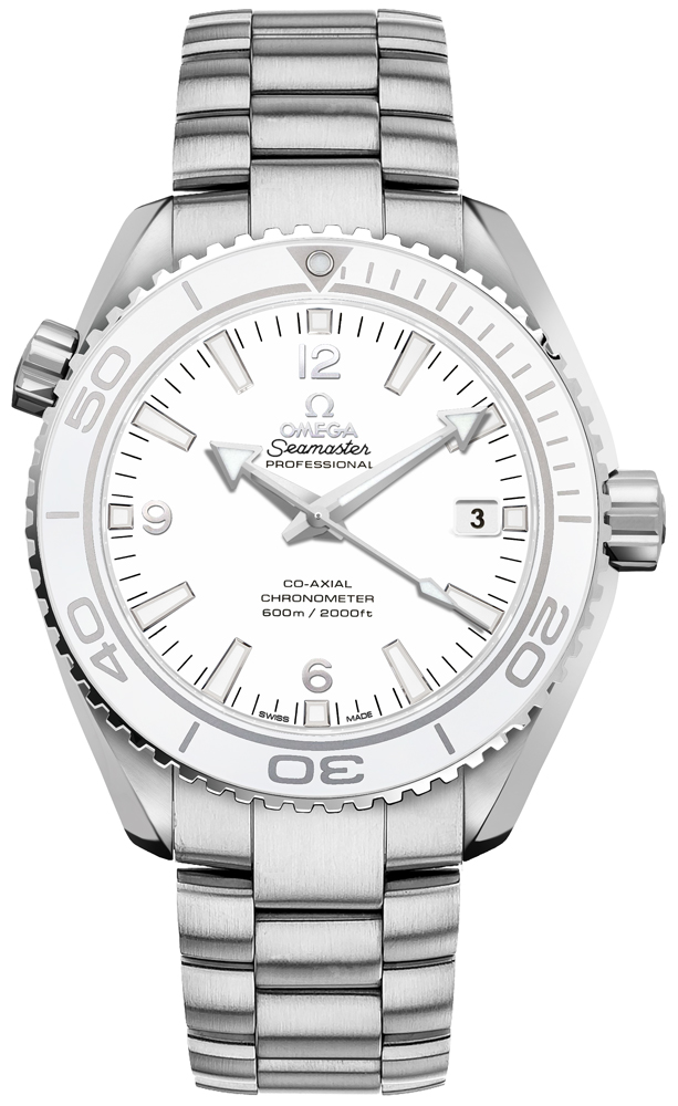 Omega Seamaster Planet Ocean 600M Self winding Automatic White Watch 23230422104001 