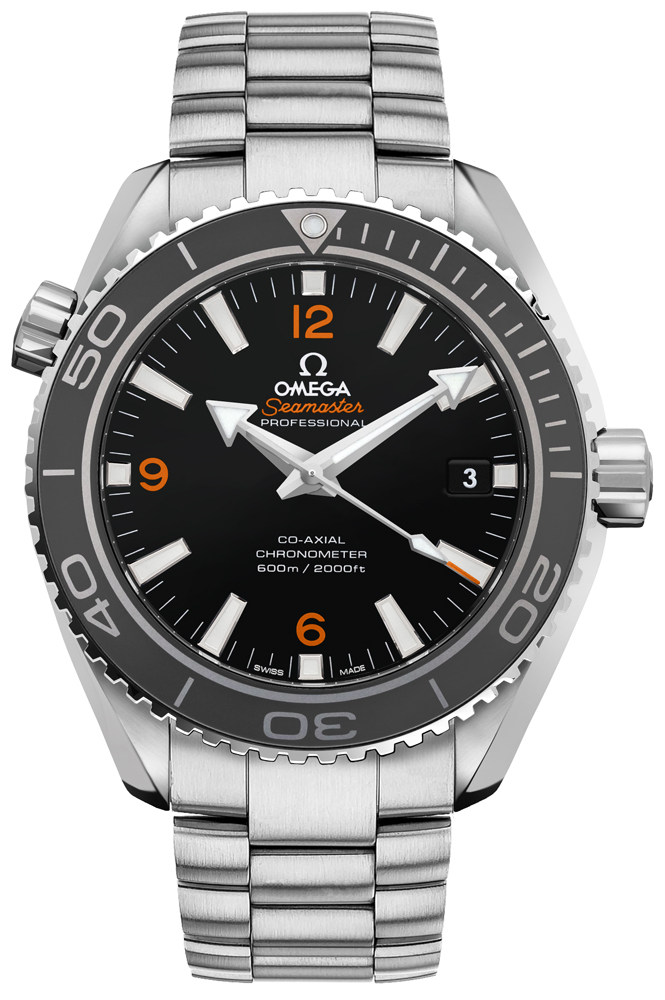 Omega Seamaster Planet Ocean 600M Self winding Automatic Chronometer Black Mens Watch 23230462101003 