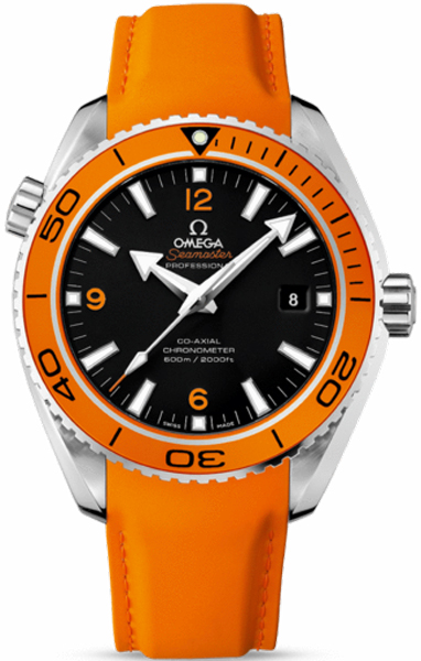 Omega Seamaster Planet Ocean 600M Self winding Automatic Chronometer Black Mens Watch 23232462101001 
