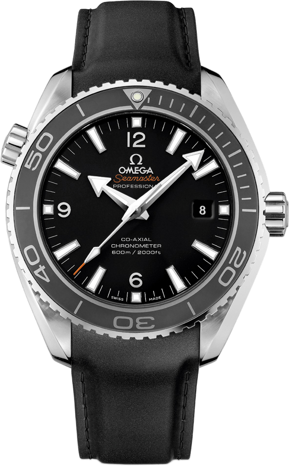 Omega Seamaster Planet Ocean 600M Self winding Automatic Chronometer Black Mens Watch 23232462101003 
