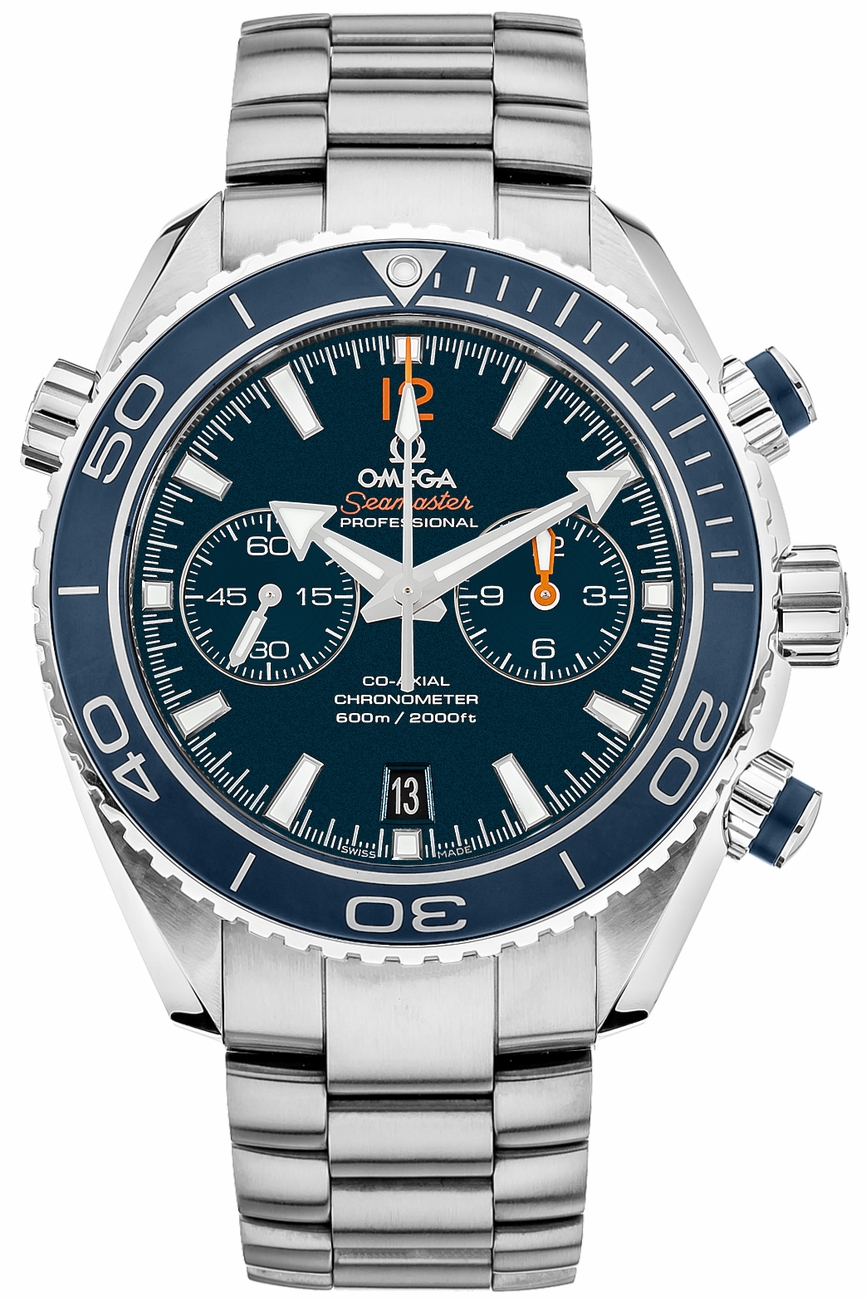 Omega Seamaster Planet Ocean 600M Self winding Automatic Chronometer Blue Watch 23290465103001 
