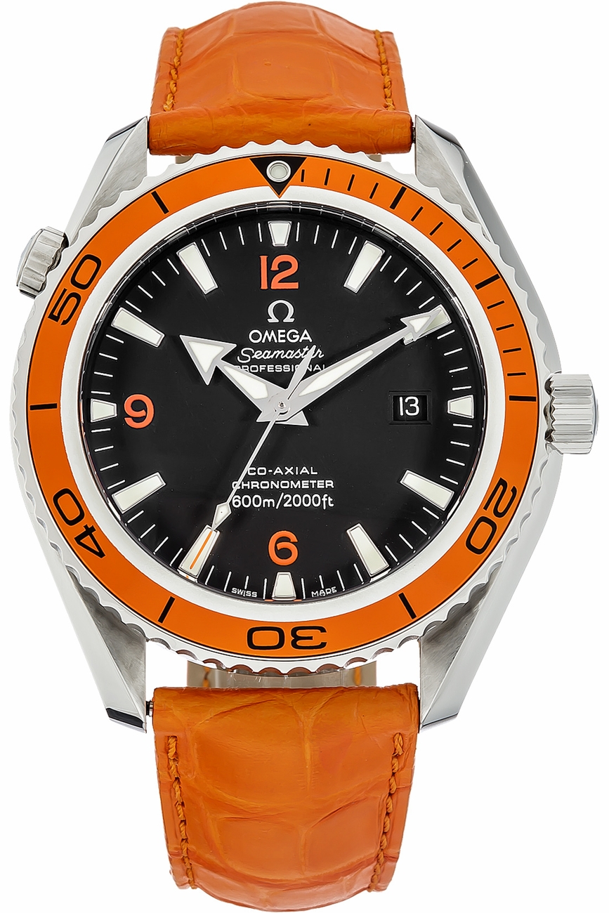 Omega Seamaster Planet Ocean 600M Self winding Automatic Chronometer Black Watch 29085038 
