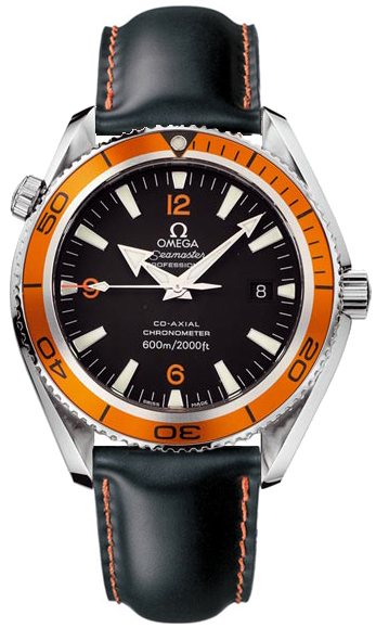 Omega Seamaster Planet Ocean 600M Self winding Automatic Chronometer Black Mens Watch 29085082 