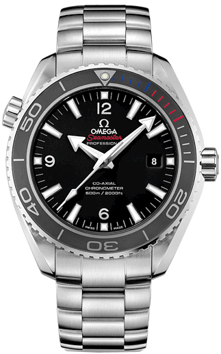 Omega Seamaster Planet Ocean 600M Self winding Automatic Chronometer Black Mens Watch 52230462101001 