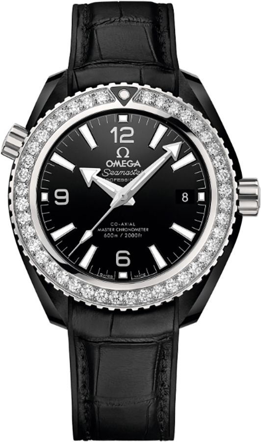 Omega Seamaster Planet Ocean 600M Self Winding Automatic Black Mens Watch 21598402001001 