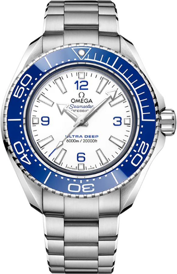 Omega Seamaster Planet Ocean 600M Self Winding Automatic White Mens Watch 21530462104001 