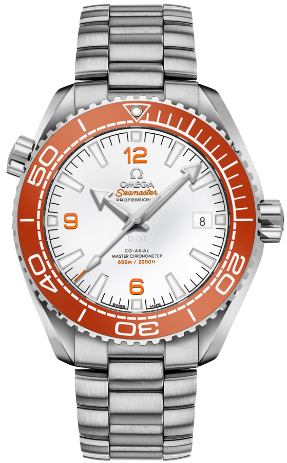 Omega Seamaster Planet Ocean 600M Self winding Automatic Chronometer White Mens Watch 21530442104001 
