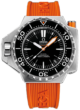 Omega Seamaster Self winding Automatic Chronometer Black Mens Watch 22432552101002 
