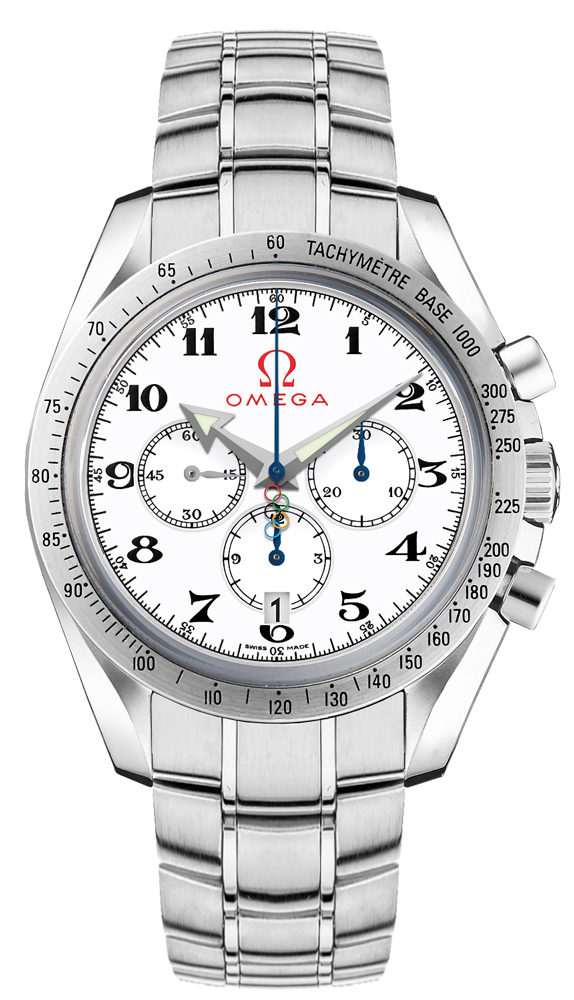 Omega Specialties Self Winding Automatic White Mens Watch 32110425004001 