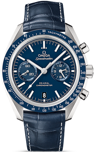 Omega Speedmaster Self winding Automatic Chronometer Blue Watch 31193445103001 
