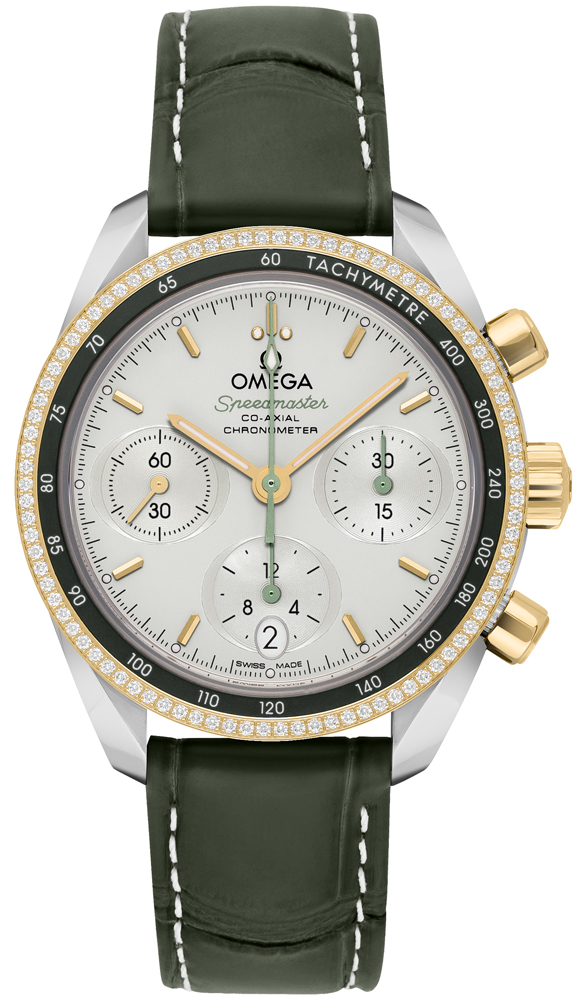 Omega Speedmaster Self winding Automatic Chronometer Silver Watch 32428385002001 