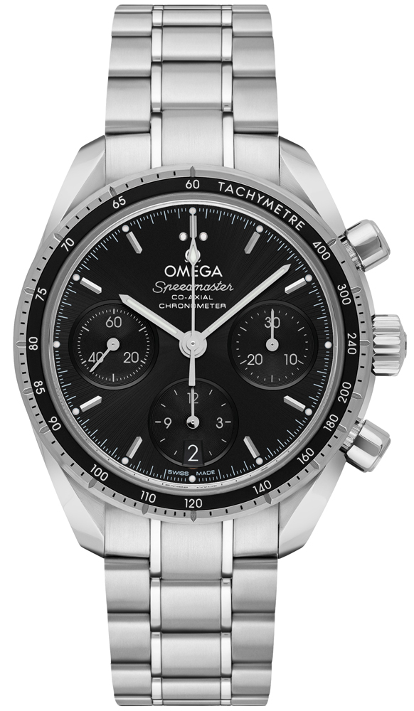 Omega Speedmaster Self winding Automatic Black Mens Watch 32430385001001 