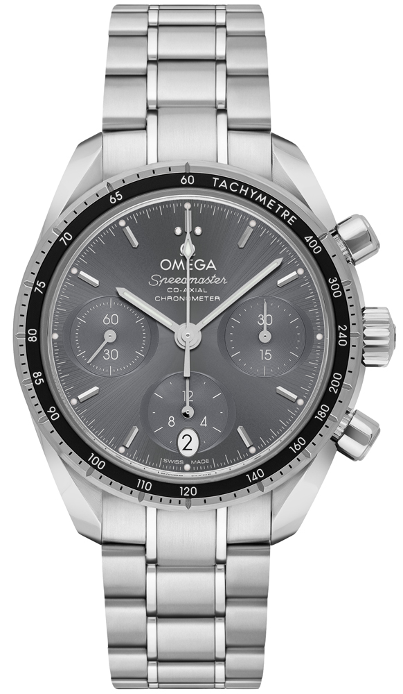 Omega Speedmaster Self winding Automatic Chronometer Grey Mens Watch 32430385006001 