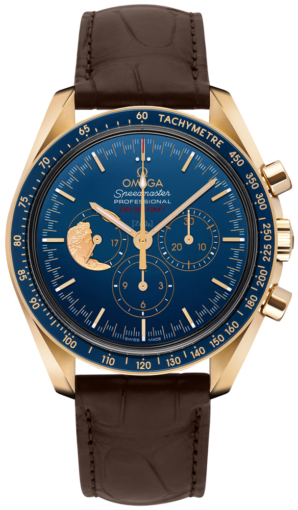 Omega Speedmaster Manual Winding Blue Mens Watch 31163423003001 