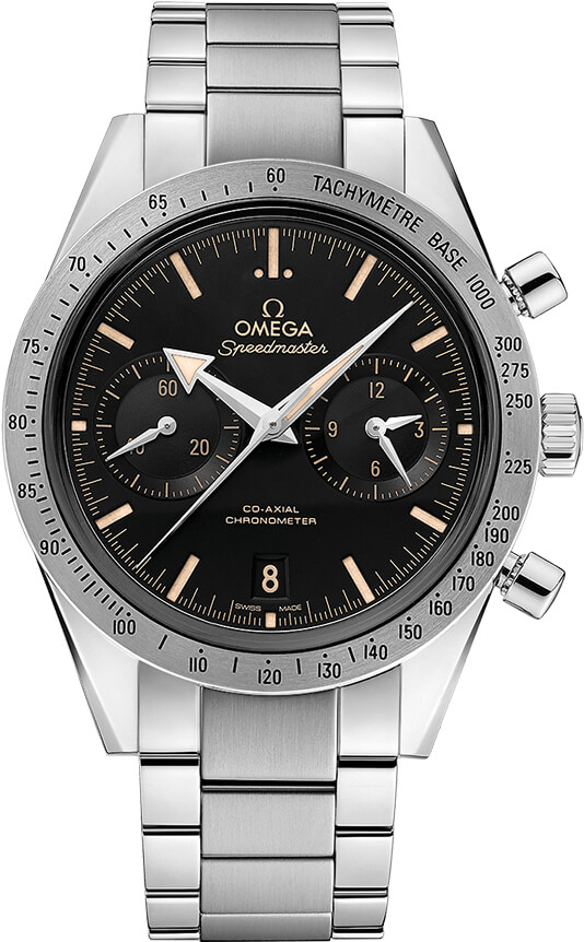 Omega Speedmaster Self winding Automatic Black Mens Watch 33110425101002 
