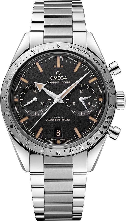 Omega Speedmaster Manual Winding Black Mens Watch 33210415101001 
